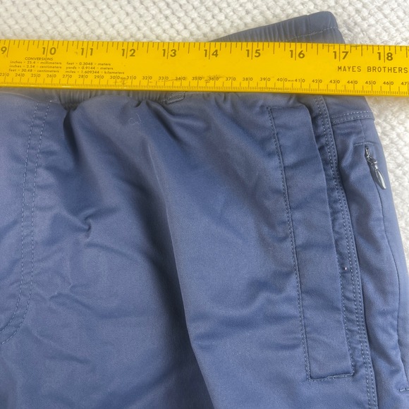 BirdDogs Men XXL Navy Blue Gym Shorts Built-in Liner Zipper Pockets Athletic - Picture 5 of 7